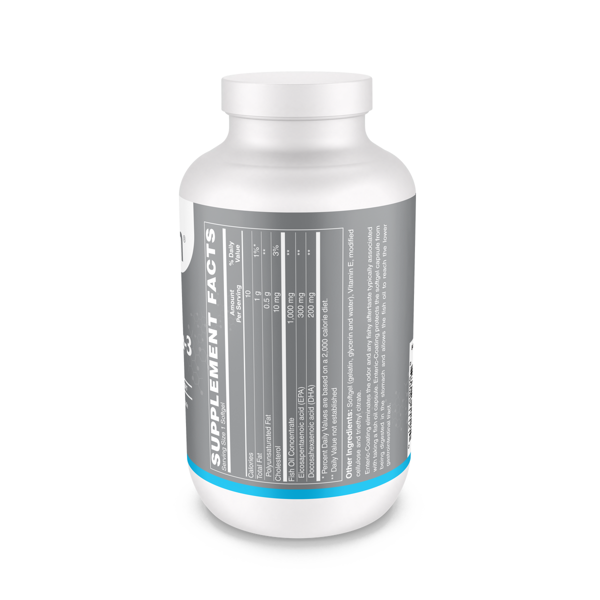 Enteric Coated Super Omega-3 120 Softgels
