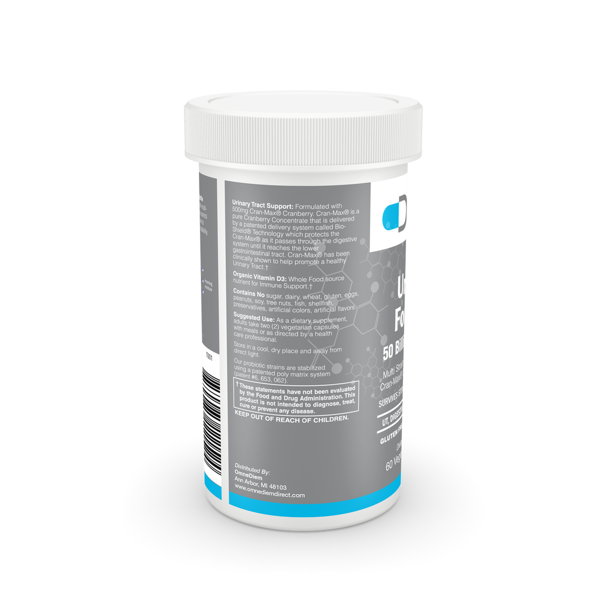 Urinary 50 Billion Probiotic Caps 60 Cap