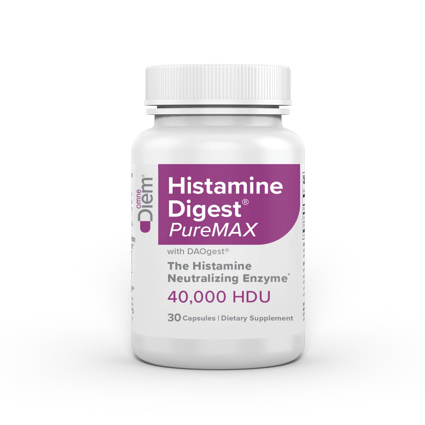 PureMAX with 40,000 HDUs of Pure DAO Enzymes Supplement A