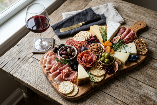 Red wine and aged cheese: Consider adding DAO to the charcuterie board