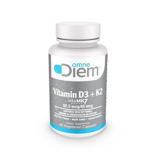 Vitamin D3 Plus K2 VCaps 60's