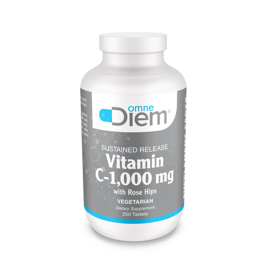 Vitamin C-1000 With Rose Hips Sustained Release Tabs 250's
