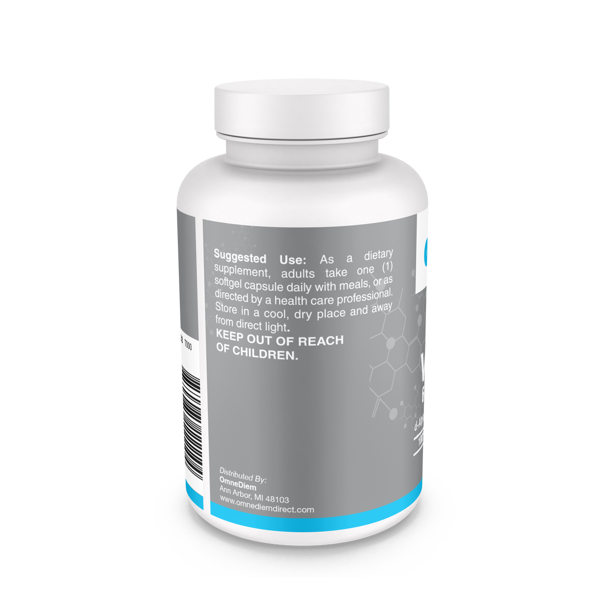 Vitamin E with alpha-tocopherol 1000Iu Mixed Softgels 100's