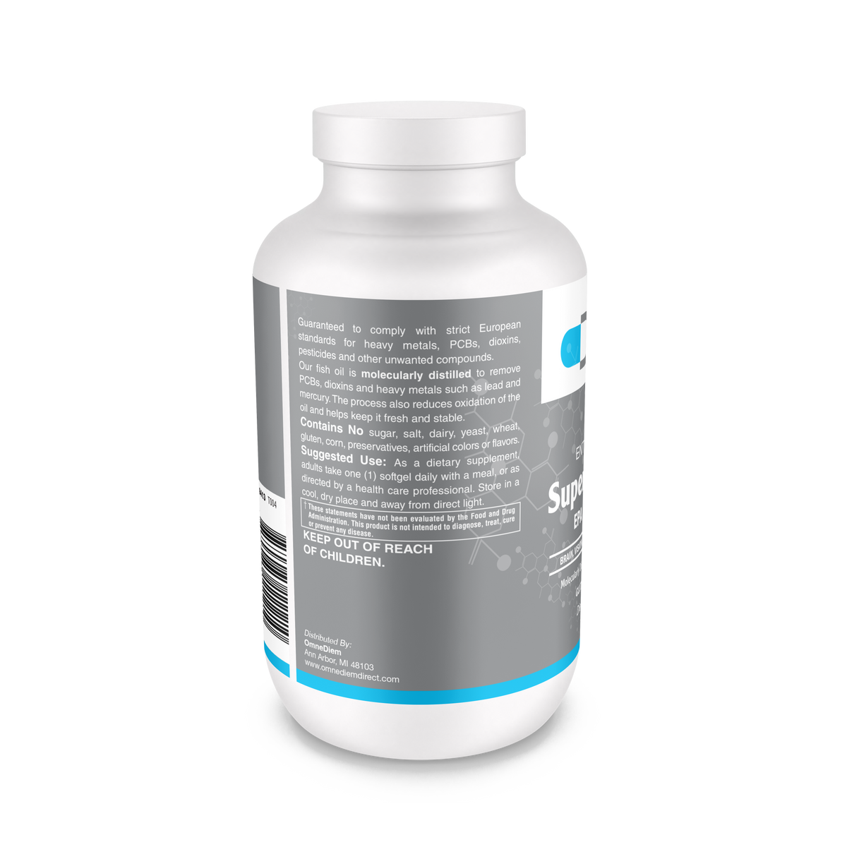 Enteric Coated Super Omega-3 120 Softgels