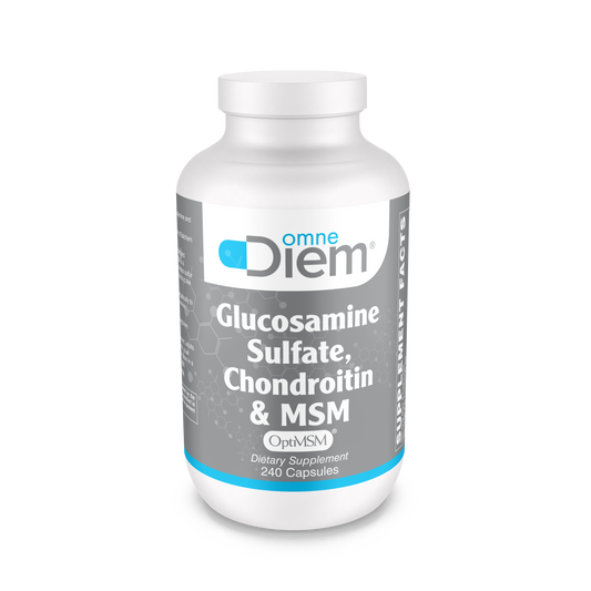 Glucosamine Sulfate, Chondroitin & MSM Capsules 240 Count