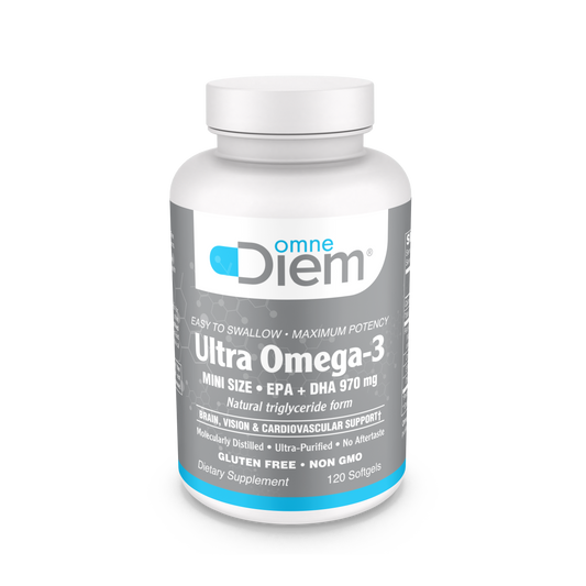 Ultra Omega-3 Mini Fish Oil Softgels 120's