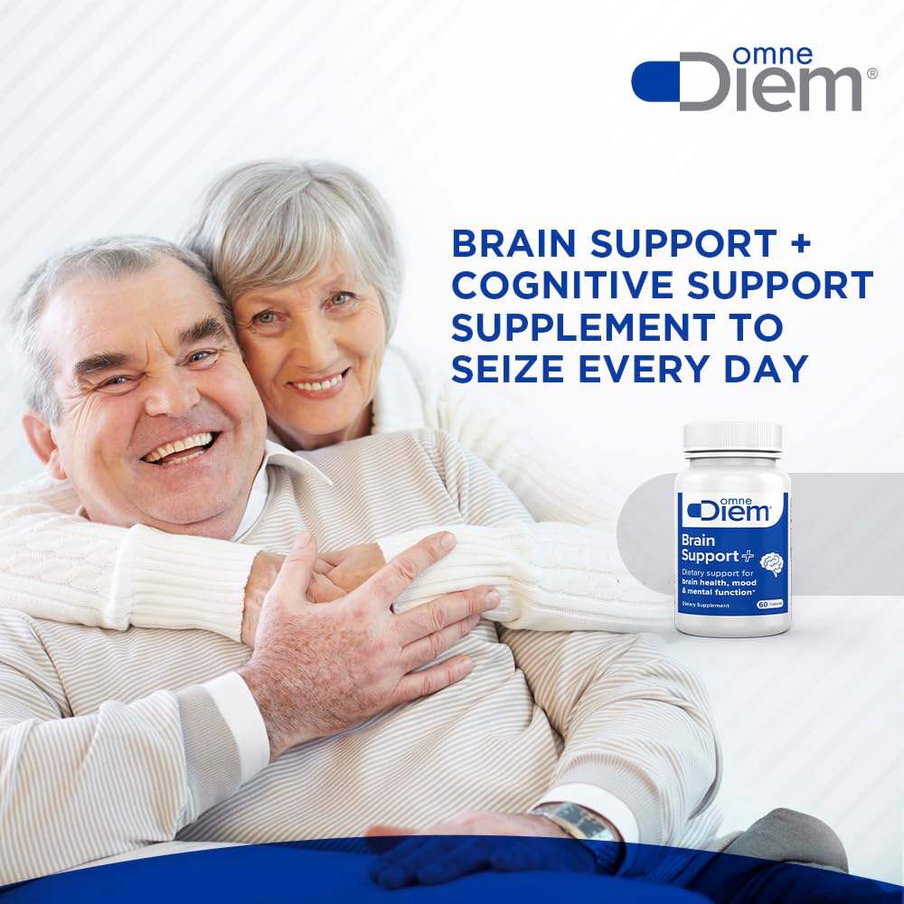 Brain Support Supplement with Cerenx and MecobalActive, 60 Capsules CSP