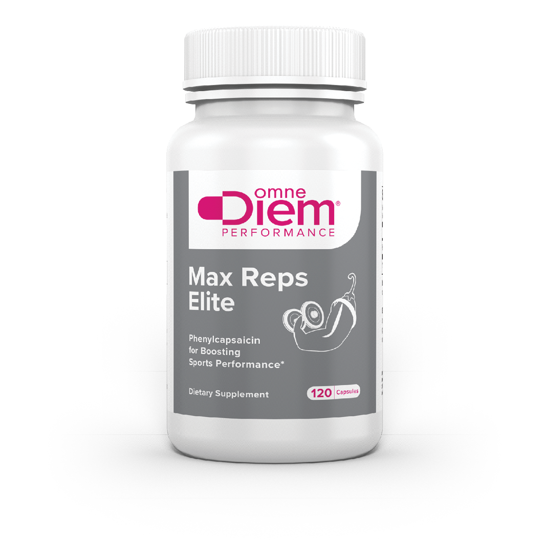 Max Reps Elite Capsules - Phenylcapsaicin Sports Performance Supplement - 120 ct CSP