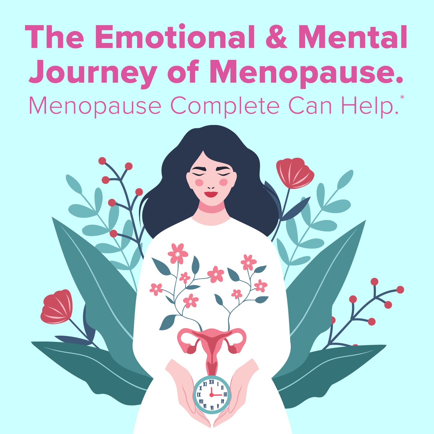 Menopause Complete with DAO Plus Hormonal Changes Support S