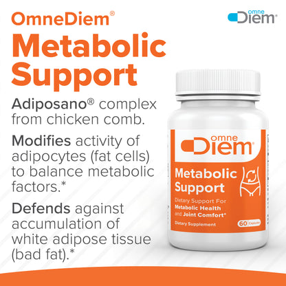 Metabolic Support with Adiposano - 60 Capsules