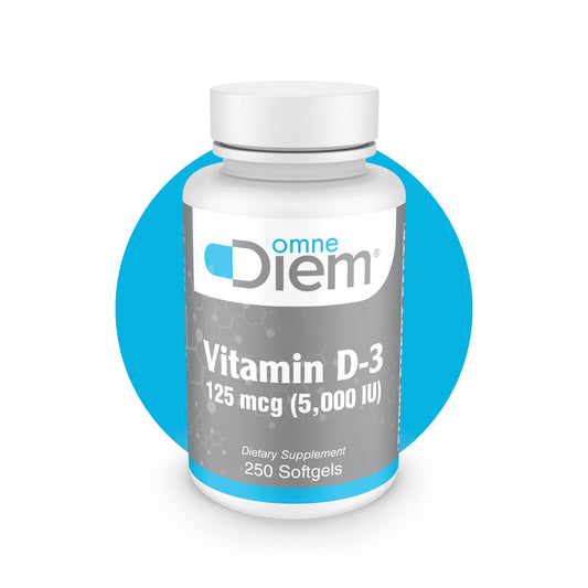 Vitamin D3 5000Iu Softgels 250's