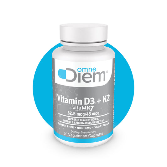 Vitamin D3 Plus K2 VCaps 60's