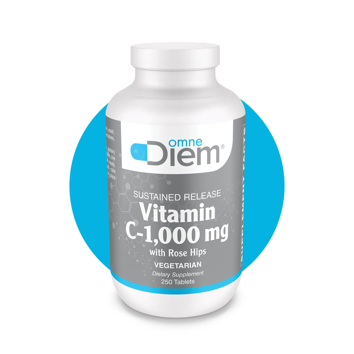 Vitamin C-1000 With Rose Hips Sustained Release Tabs 250's