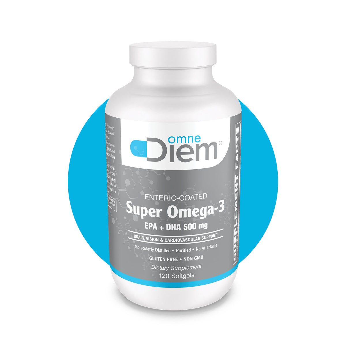 Enteric Coated Super Omega-3 120 Softgels