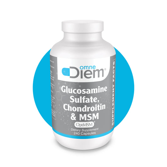 Glucosamine Sulfate, Chondroitin & MSM Capsules 240 Count