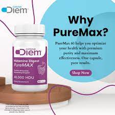 PureMAX with 40,000 HDUs of Pure DAO Enzymes Supplement A